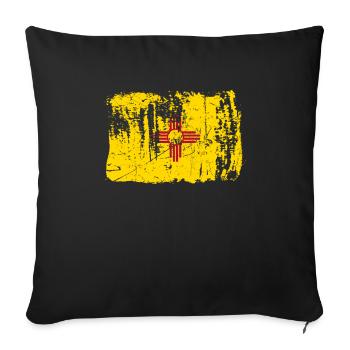 New Mexico Home Gift - Sofa pillowcase 17,3'' x 17,3'' (45 x 45 cm) - black - Front