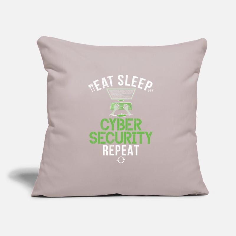 Cyber security hacker hacking Sofa pillowcase 17,3'' x 17,3'' (45 x 45 cm)