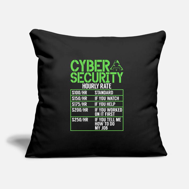 Cyber-sicherheits-hacker-hacking Sofakissenbezug 45 x 45 cm