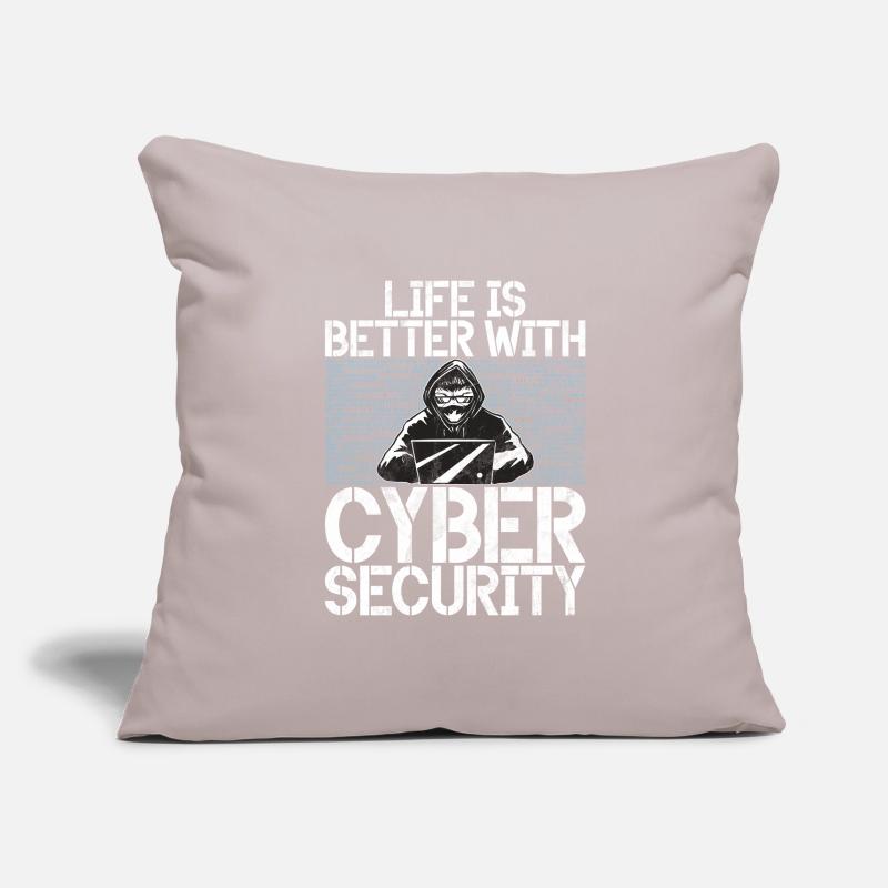 Cyber-sicherheits-hacker-hacking Sofakissenbezug 45 x 45 cm