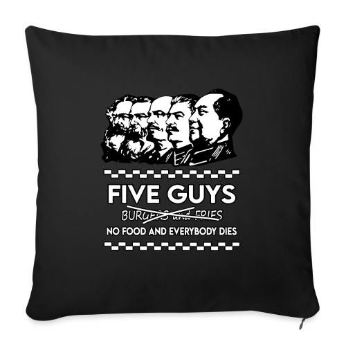 FIVE GUYS - Sofakissenbezug 45 x 45 cm