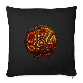 Magical symbol - Sanctum Sanctorum, sorcery, comic - Sofa pillowcase 17,3'' x 17,3'' (45 x 45 cm) - black - Front