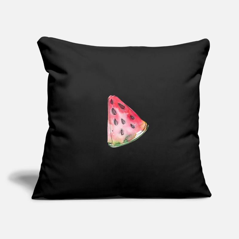 Pastèque Housse de coussin décorative 45 x 45 cm
