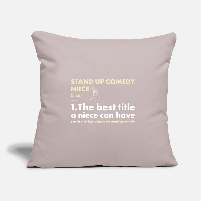 Comedian Niece Definition Stand Up Comedy Sofakissenbezug 45 x 45 cm