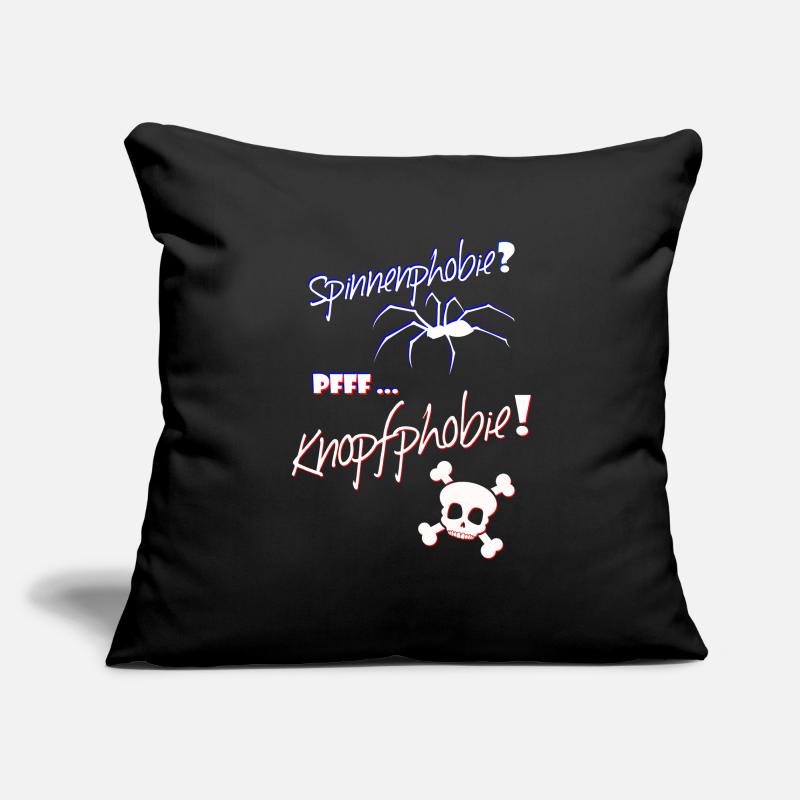 Button phobia Koumpounophobia Sofa pillowcase 17,3'' x 17,3'' (45 x 45 cm)