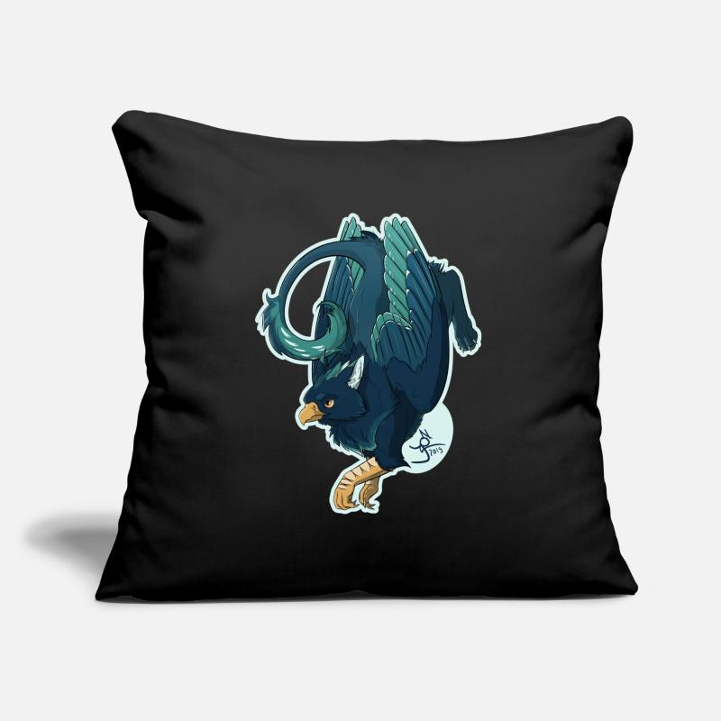 Fibonacci Gryphon Housse de coussin décorative 45 x 45 cm
