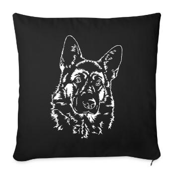 ALLEMAND BERGER ALLEMAND De BERGER - Housse de coussin décorative 45 x 45 cm - noir - Devant
