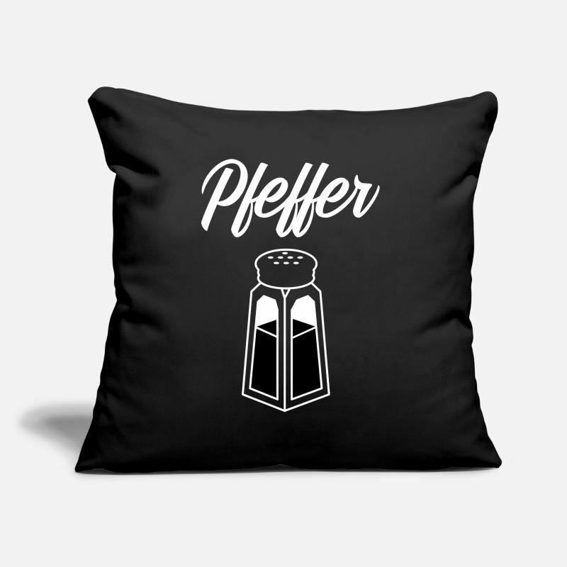 Salz - Pfeffer Partnerlook P64 B Sofakissenbezug 45 x 45 cm