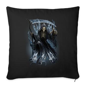 Spirit Reaper - Sofa pillowcase 17,3'' x 17,3'' (45 x 45 cm) - black - Front