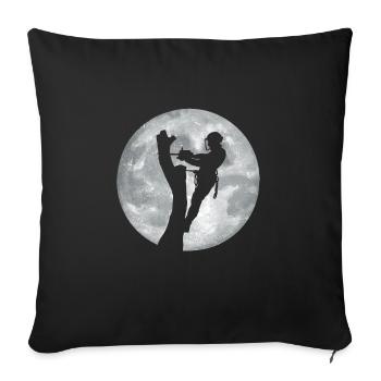 Funny Chainsaw Arborist Gift - Sofa pillowcase 17,3'' x 17,3'' (45 x 45 cm) - black - Front