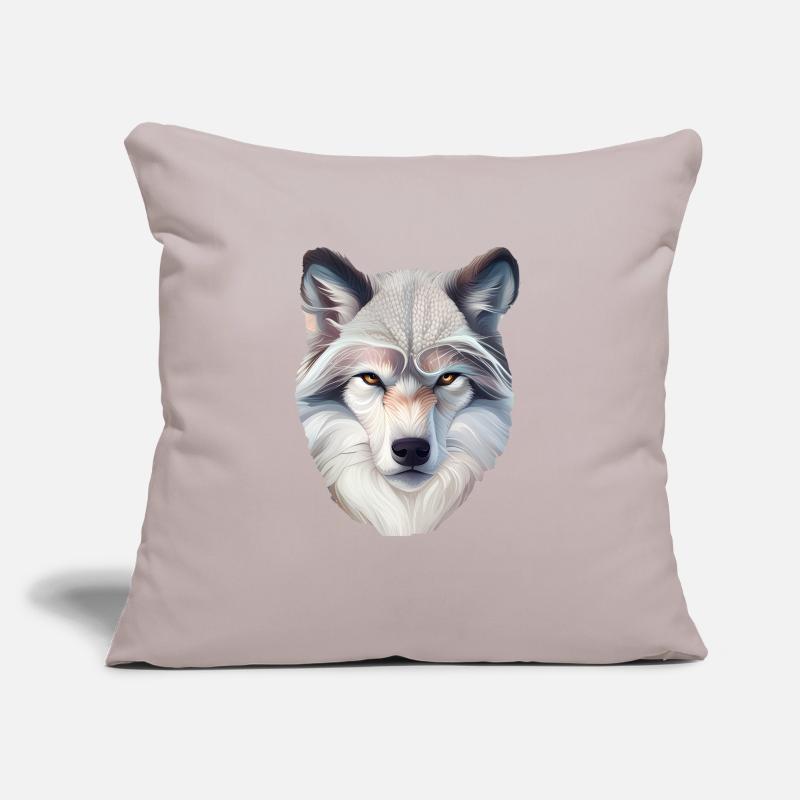 Wolf Sofa pillowcase 17,3'' x 17,3'' (45 x 45 cm)