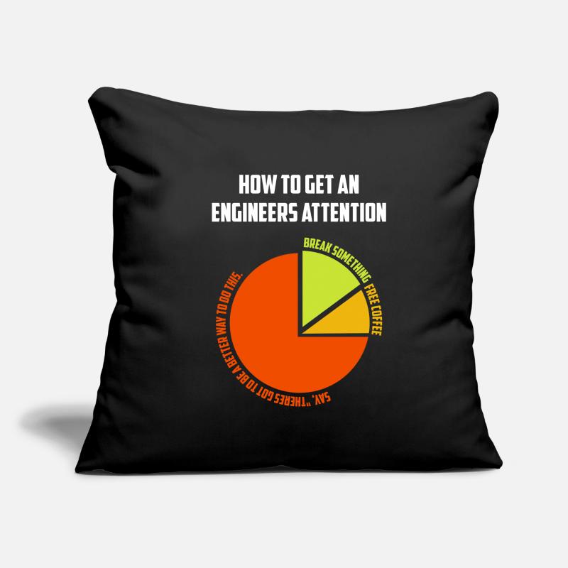 Engineer Geschenkidee Sofakissenbezug 45 x 45 cm