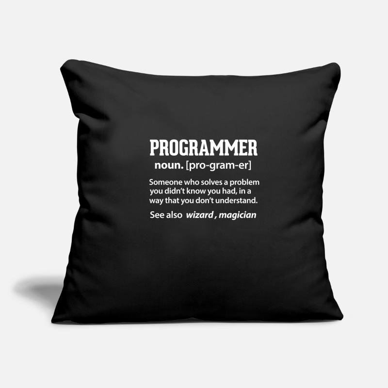 programmer Sofa pillowcase 17,3'' x 17,3'' (45 x 45 cm)