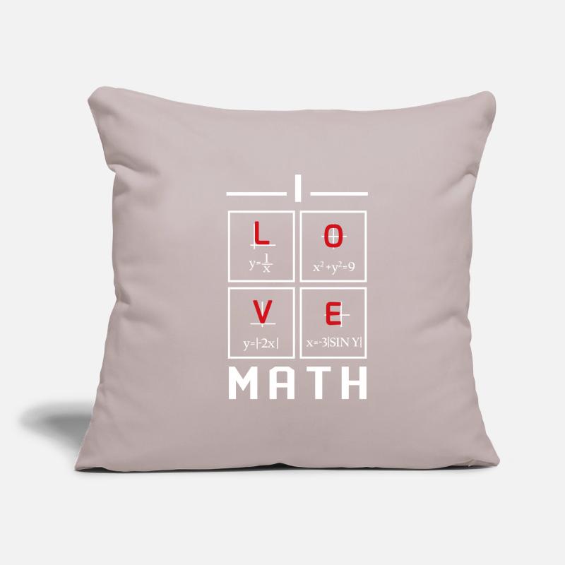 Math Design Sofakissenbezug 45 x 45 cm