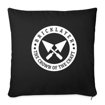 Mason Shirt · BRICKLAYER · Pride Gift - Sofa pillowcase 17,3'' x 17,3'' (45 x 45 cm) - black - Front