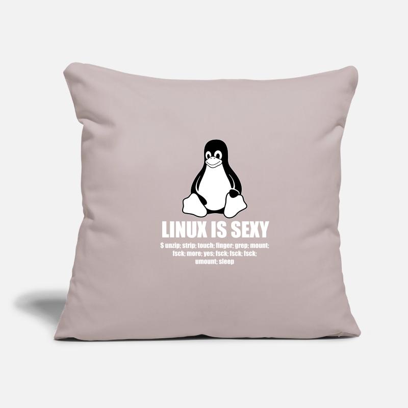 Linux Root SUDO Unix Shell Sexy funny gift Sofa pillowcase 17,3'' x 17,3'' (45 x 45 cm)