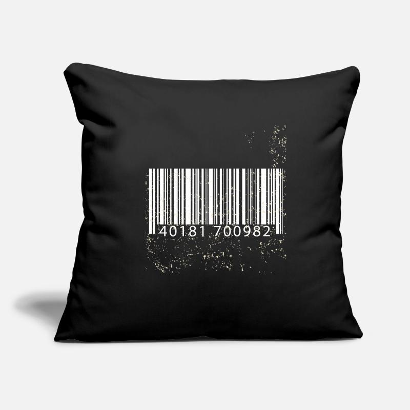 Barcode gift idea Sofa pillowcase 17,3'' x 17,3'' (45 x 45 cm)