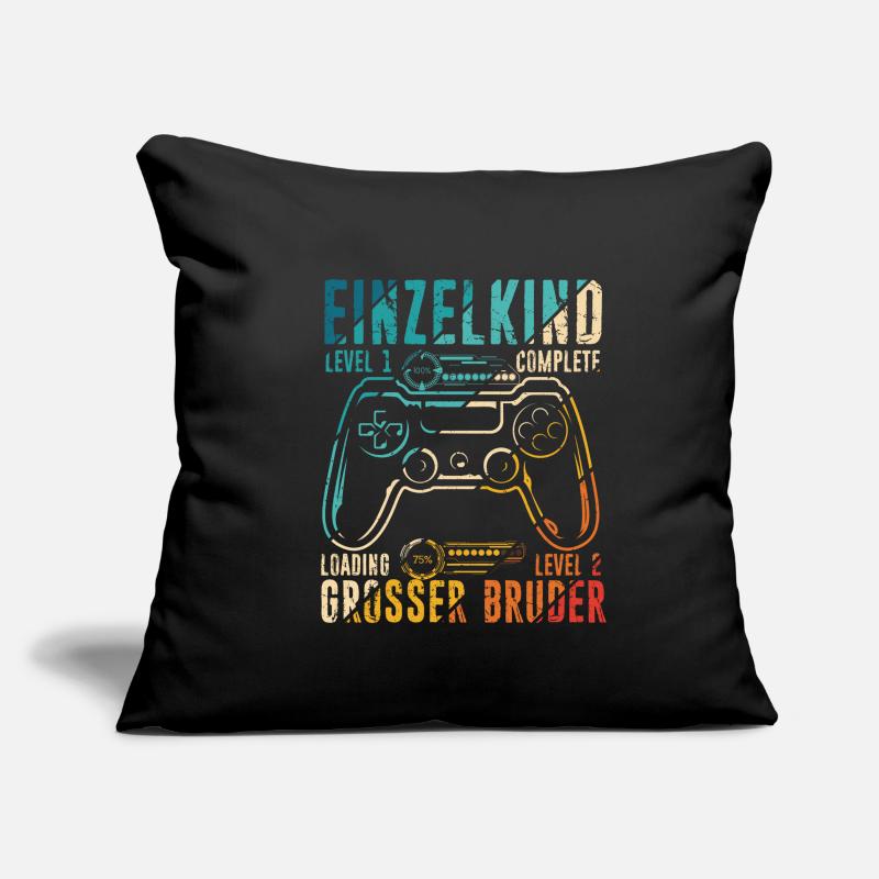 Level Einzelkind complete Großer Bruder 2023 Loadi Sofakissenbezug 45 x 45 cm