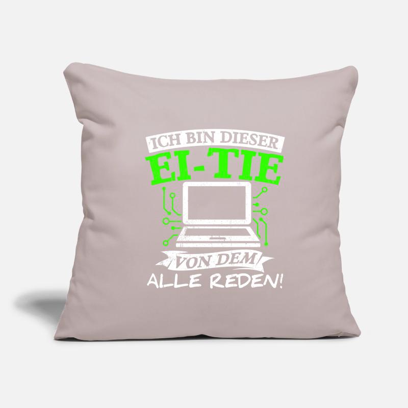 IT Computer PC Beruf Abreit Computer Fan Spruch IT Sofakissenbezug 45 x 45 cm