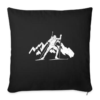 Biathlon Germany Sport Germany Biathlete Fan Sk - Sofa pillowcase 17,3'' x 17,3'' (45 x 45 cm) - black - Front