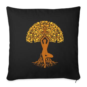 Most people call me call me Grandpa Gr - Sofa pillowcase 17,3'' x 17,3'' (45 x 45 cm) - black - Front