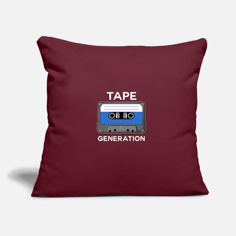 Bande de génération Housse de coussin décorative 45 x 45 cm