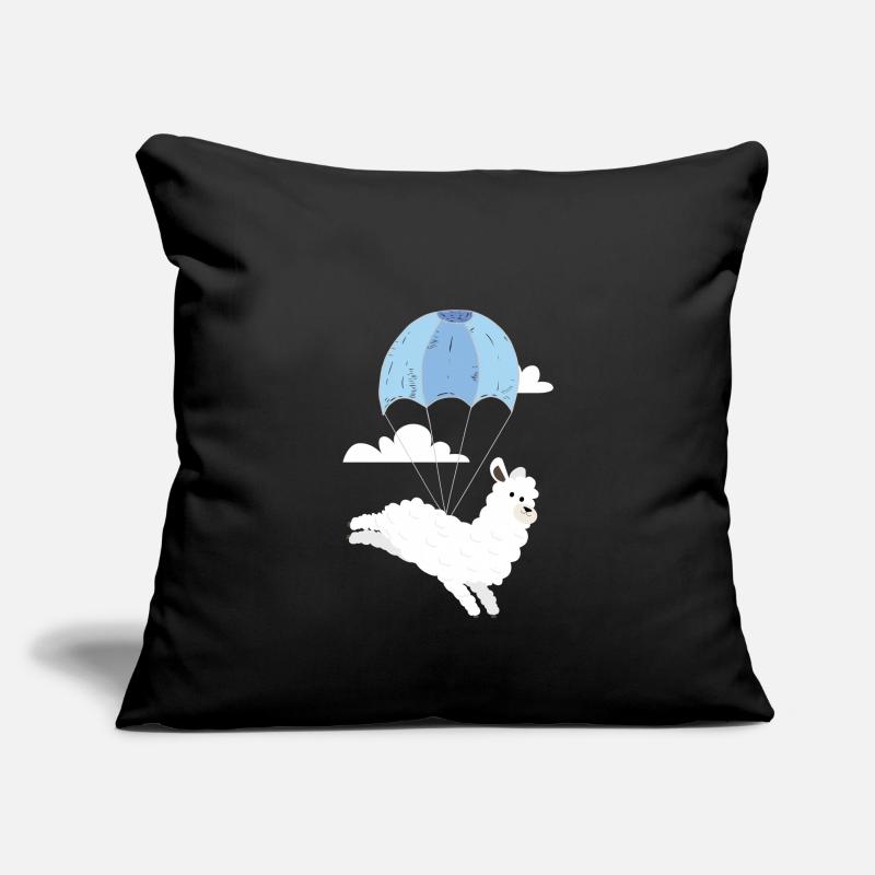 Alpaca Skydive Skydiving Skydiver Sofa pillowcase 17,3'' x 17,3'' (45 x 45 cm)