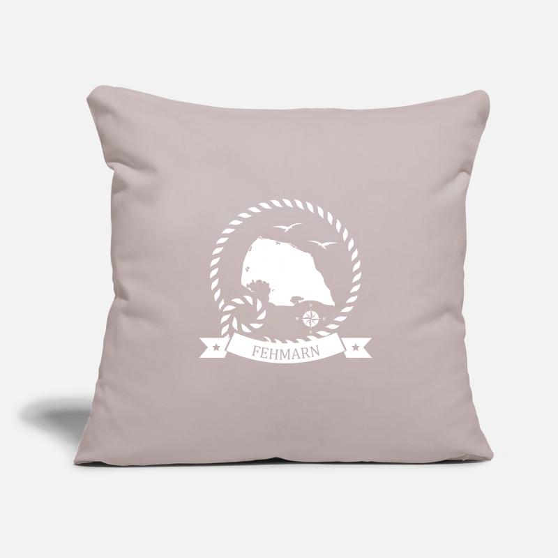 classic maritime Fehmarn shirt - gift Sofa pillowcase 17,3'' x 17,3'' (45 x 45 cm)
