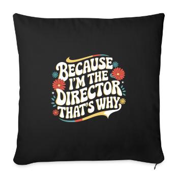 Filmmaker Film Director Cinematographer Film - Sofa pillowcase 17,3'' x 17,3'' (45 x 45 cm) - black - Front