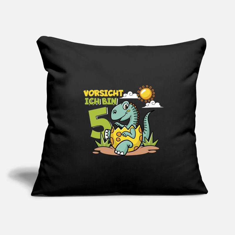 Dinosaurier 5 Geburtstag Deko ich bin 5 Dino Junge Sofakissenbezug 45 x 45 cm