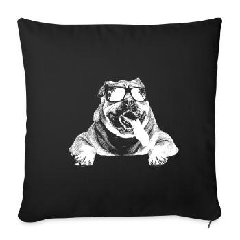 American Bully Hundeliebe Sonnenbrille American Bu - Sofakissenbezug 45 x 45 cm - Schwarz - Vorne