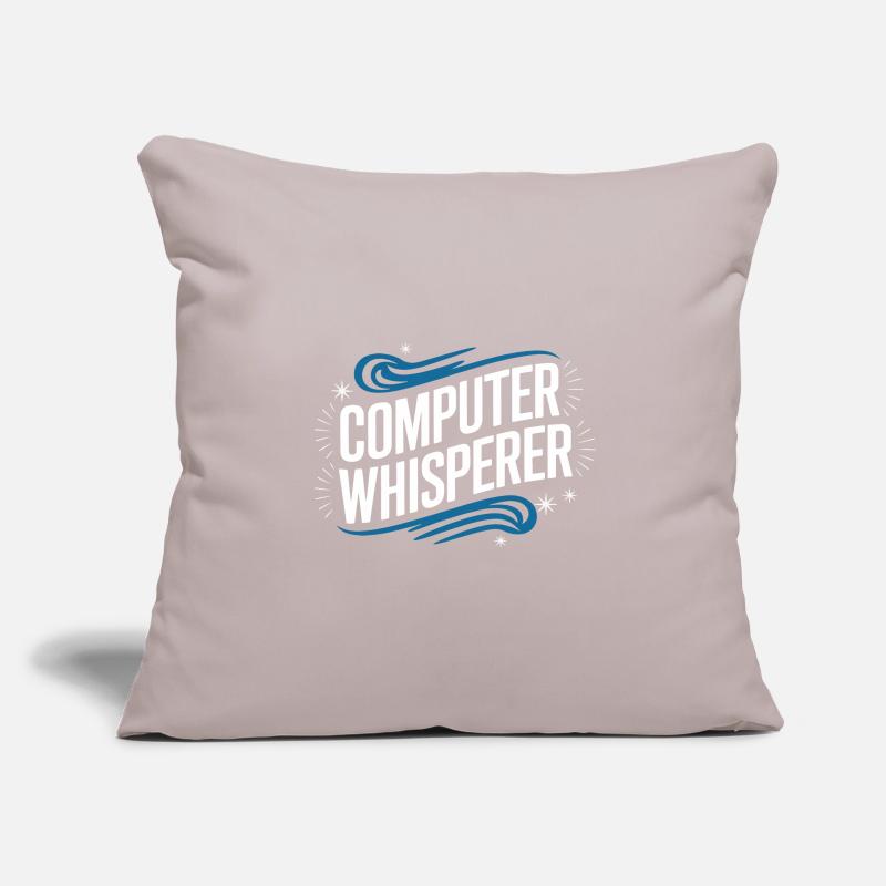 Technischer Support Computerfreak Nerd Sofakissenbezug 45 x 45 cm