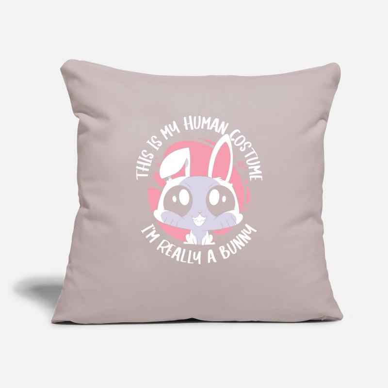 Rabbit Animal Pet Rabbit Sofa pillowcase 17,3'' x 17,3'' (45 x 45 cm)