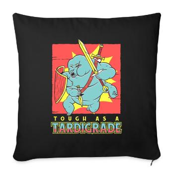 Tardigrade - Housse de coussin décorative 45 x 45 cm - noir - Devant