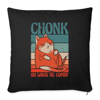 Cat Cats Lover Cat Owner Kitten - Sofa pillowcase 17,3'' x 17,3'' (45 x 45 cm) - black - Front