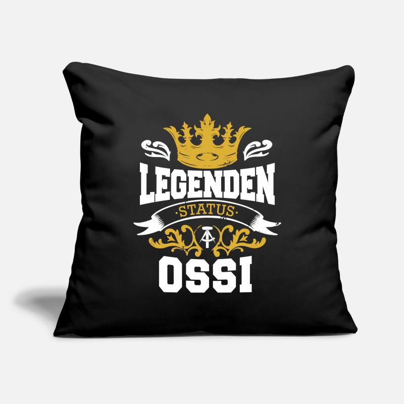 Allemagne de l’Est Ossi de l’Est RDA Patrie Bloc de l’Est Housse de coussin décorative 45 x 45 cm