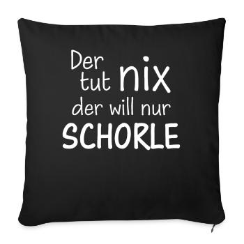 Pfalz Pfalz Pfälzer Rheinland Pfalz - Sofakissenbezug 45 x 45 cm - Schwarz - Vorne