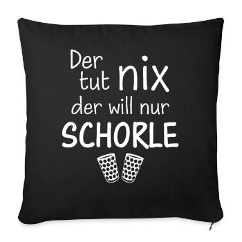 Pfalz Pfalz Pfälzer Rheinland Pfalz - Sofakissenbezug 45 x 45 cm - Schwarz - Vorne