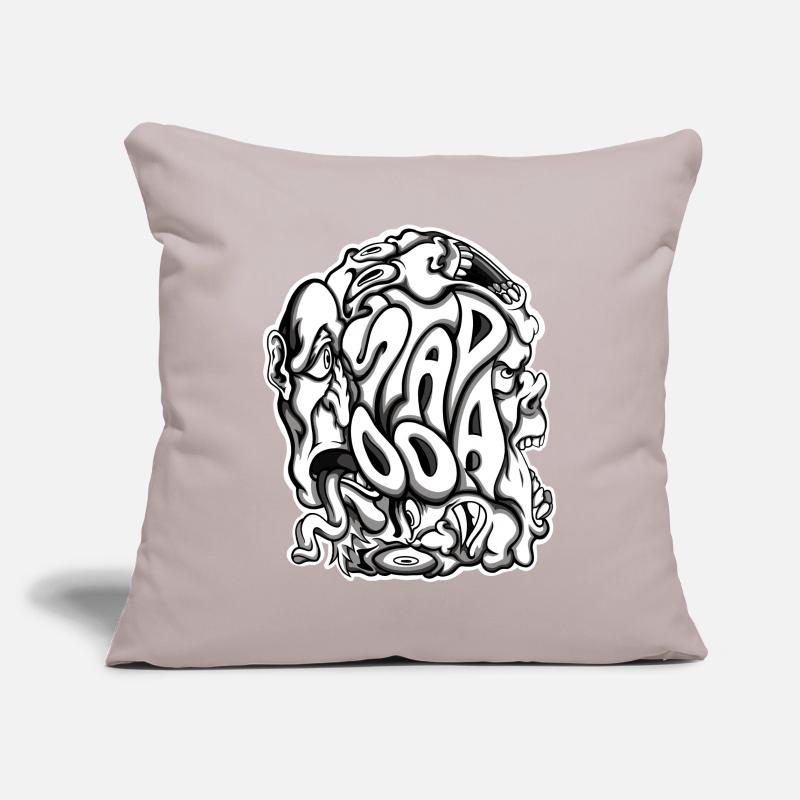 Stapooa2 Housse de coussin décorative 45 x 45 cm