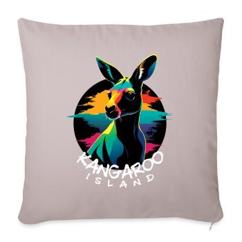 Kangaroo Island - Housse de coussin décorative 45 x 45 cm - taupe clair - Devant