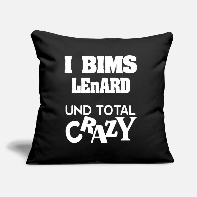 First name Lenard Sofa pillowcase 17,3'' x 17,3'' (45 x 45 cm)