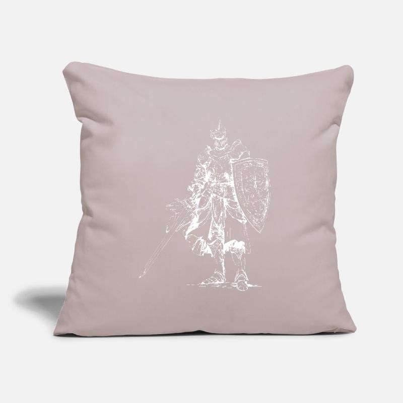 Heraldic Knight with Shield Sofa pillowcase 17,3'' x 17,3'' (45 x 45 cm)