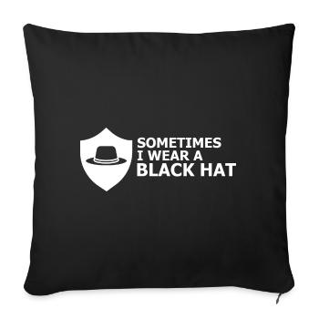 Cybersecurity Design für Hacker und Cyber Security - Sofakissenbezug 45 x 45 cm - Schwarz - Vorne