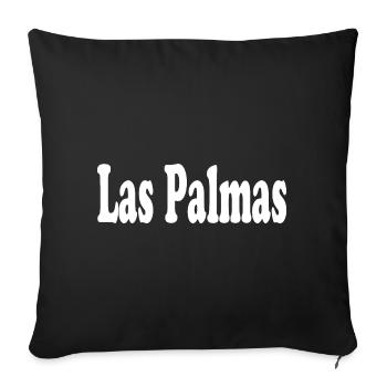 LAS PALMA - Sofa pillowcase 17,3'' x 17,3'' (45 x 45 cm) - black - Front