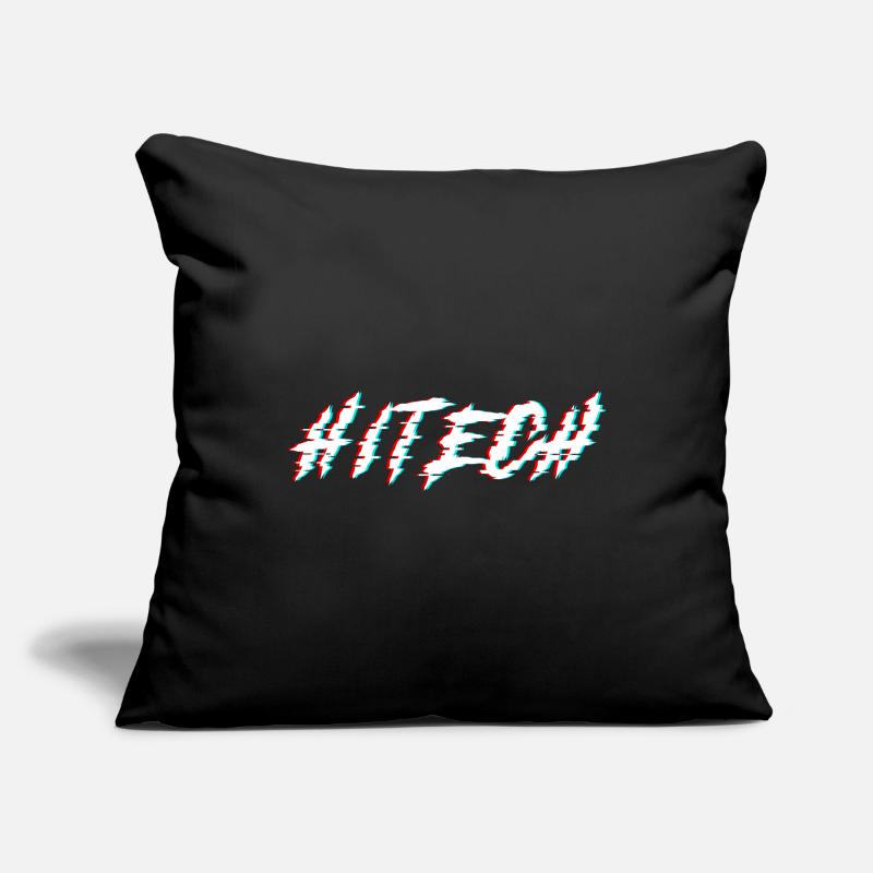Hitech | Sous-genre Psytrance Housse de coussin décorative 45 x 45 cm