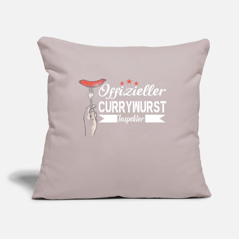 Bratwurst Currywurst Geschenk Ruhrgebiet Berlin Sofakissenbezug 45 x 45 cm