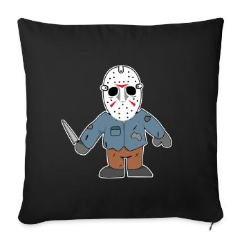 Films d'horreur Films | Film thriller cadeau peur - Housse de coussin décorative 45 x 45 cm - noir - Devant