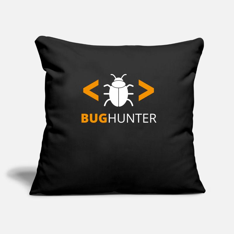 Bug Hunter programmer debugger Sofa pillowcase 17,3'' x 17,3'' (45 x 45 cm)
