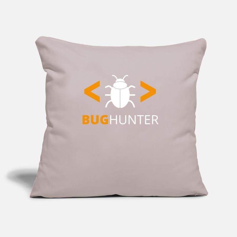 Bug Hunter Programmierer Debugger Sofakissenbezug 45 x 45 cm