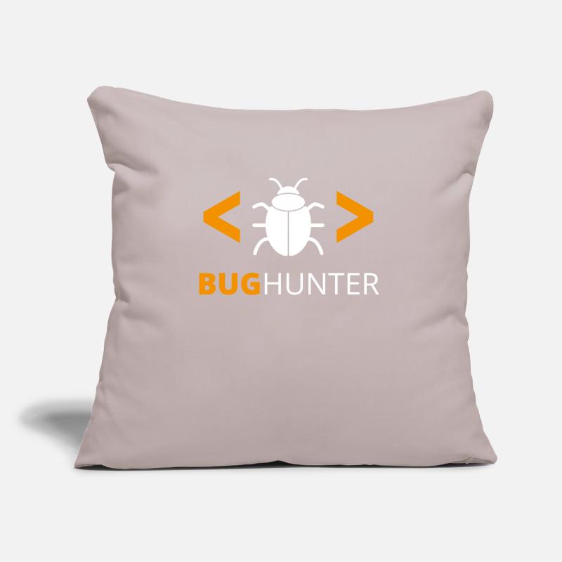 Bug Hunter Programmierer Debugger Sofakissenbezug 45 x 45 cm